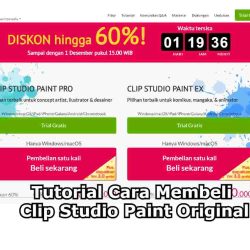 tutorial cara membeli clip studio paint original